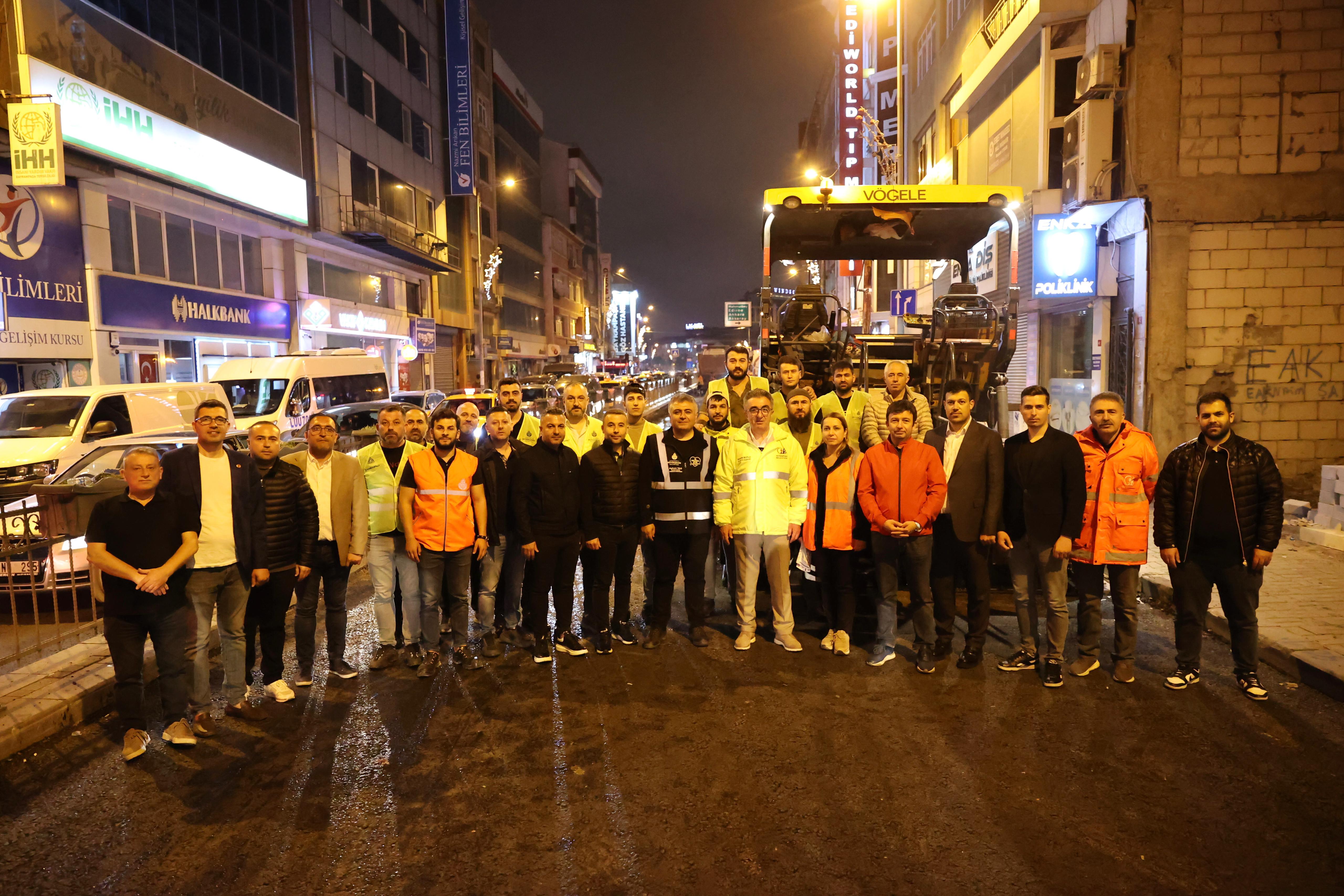 YOLUNUZ HEP AÇIK OLSUN DİYE YOLLARDA ÇALIŞIYORUZ