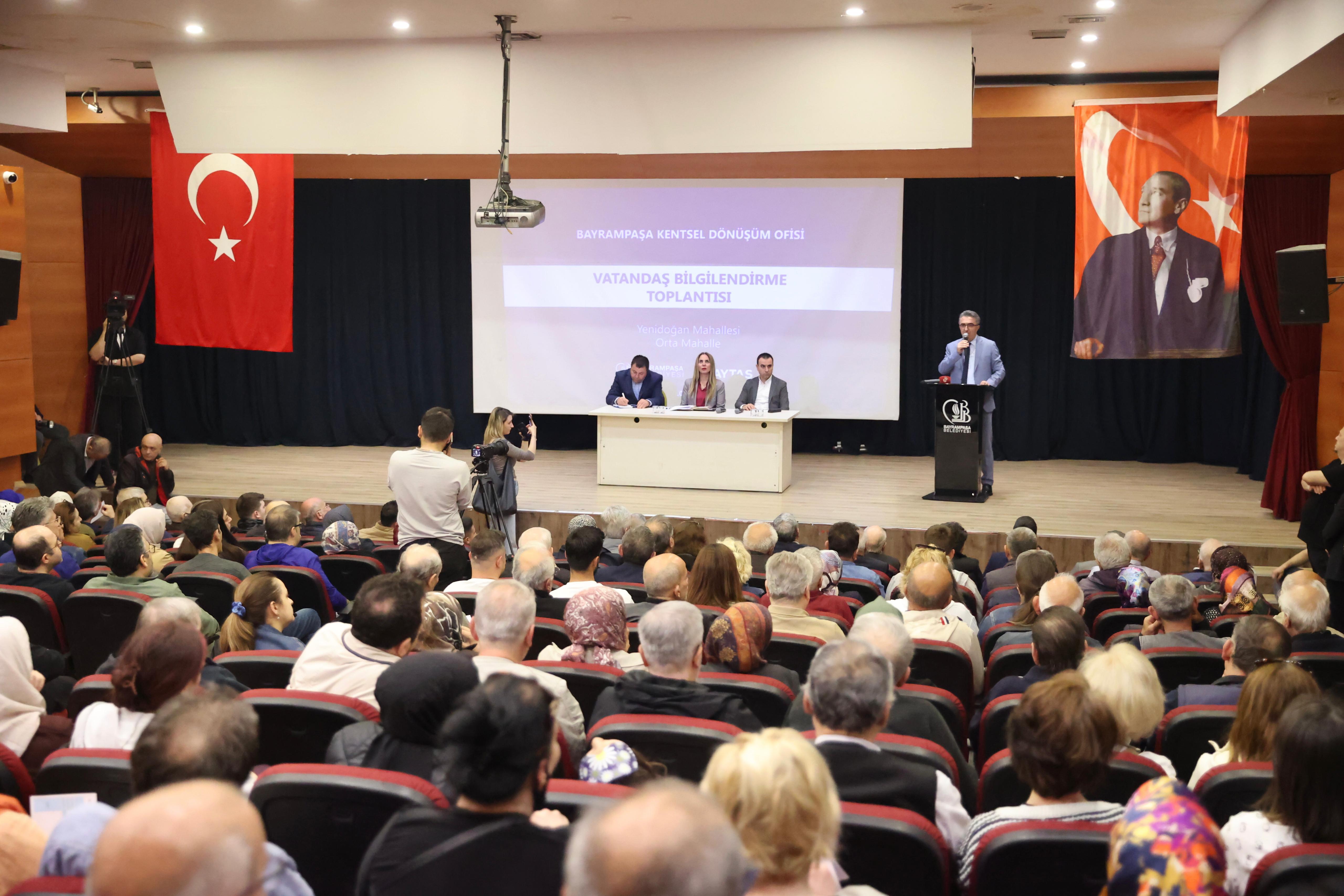 Bayrampaşa’yı kentsel dönüşümle yeniliyoruz